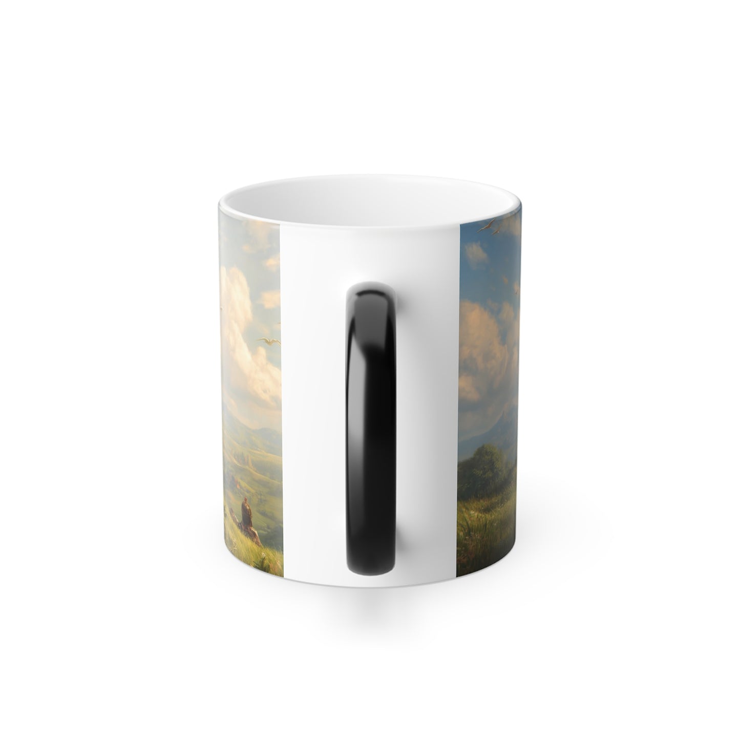 Griffin Riders Color Morphing Mug, 11oz – Golden Hour Horizon