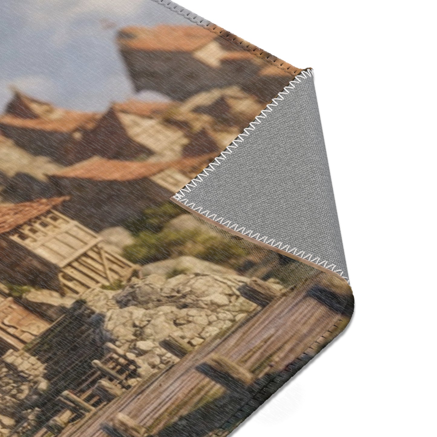 Seafarer’s Harbor Area Rugs – Sunset Wharf Dreamscape