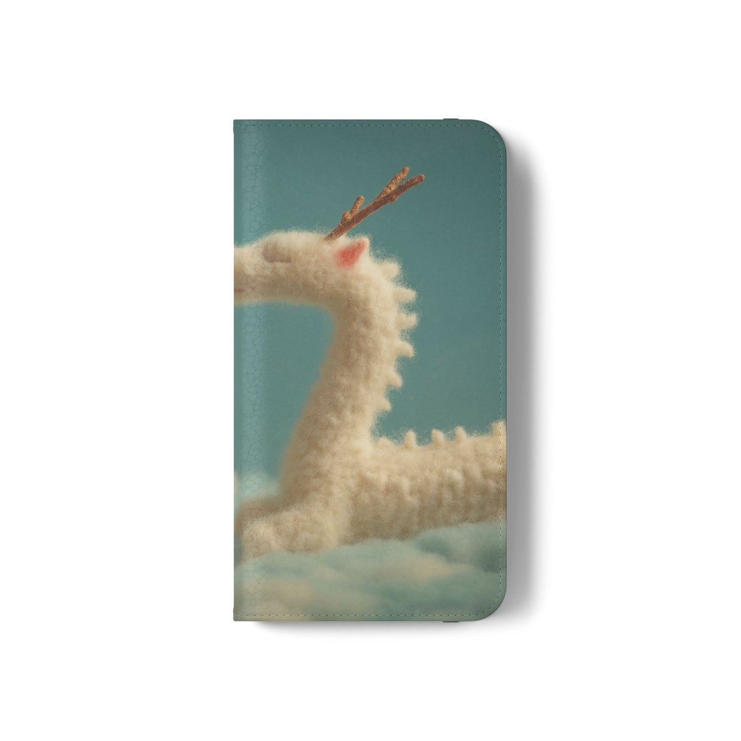 Woolly Dragon & Child Flip Cases – Cloudside Guardians