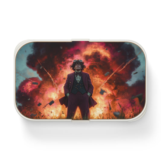Explosive Gentleman Bento Lunch Box – Crimson Sky Confrontation