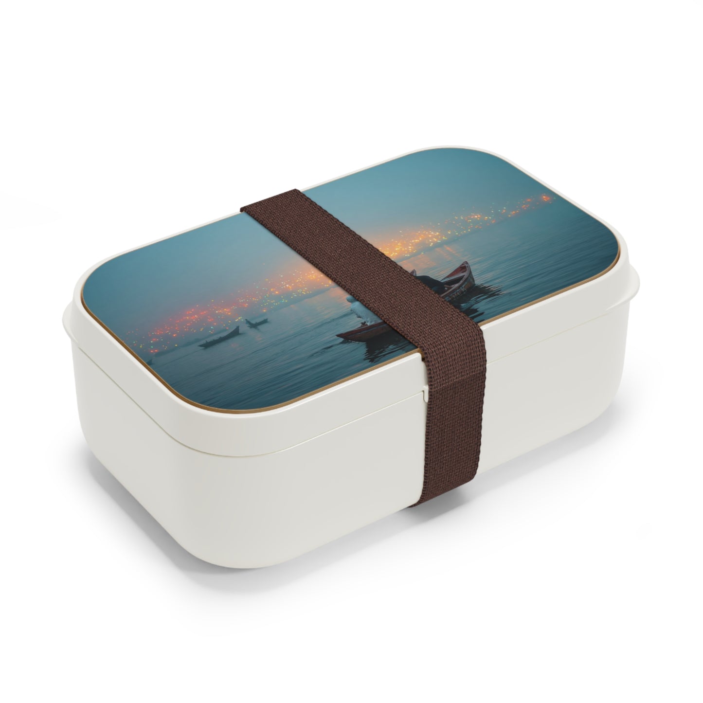 Misty River Rowboat Bento Lunch Box – Lanterns of the Distant Shore