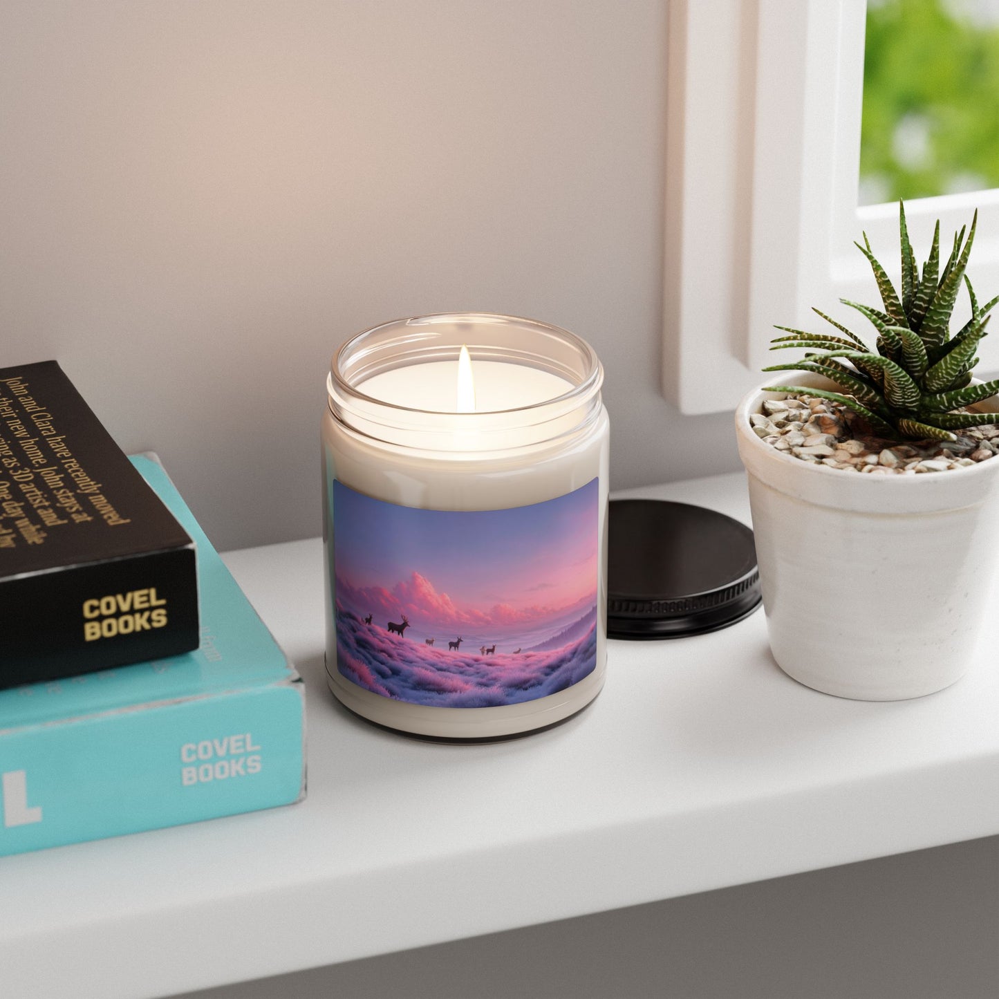 Twilight Herd Scented Soy Candle, 9oz – Pink Dawn Meadow Serenity