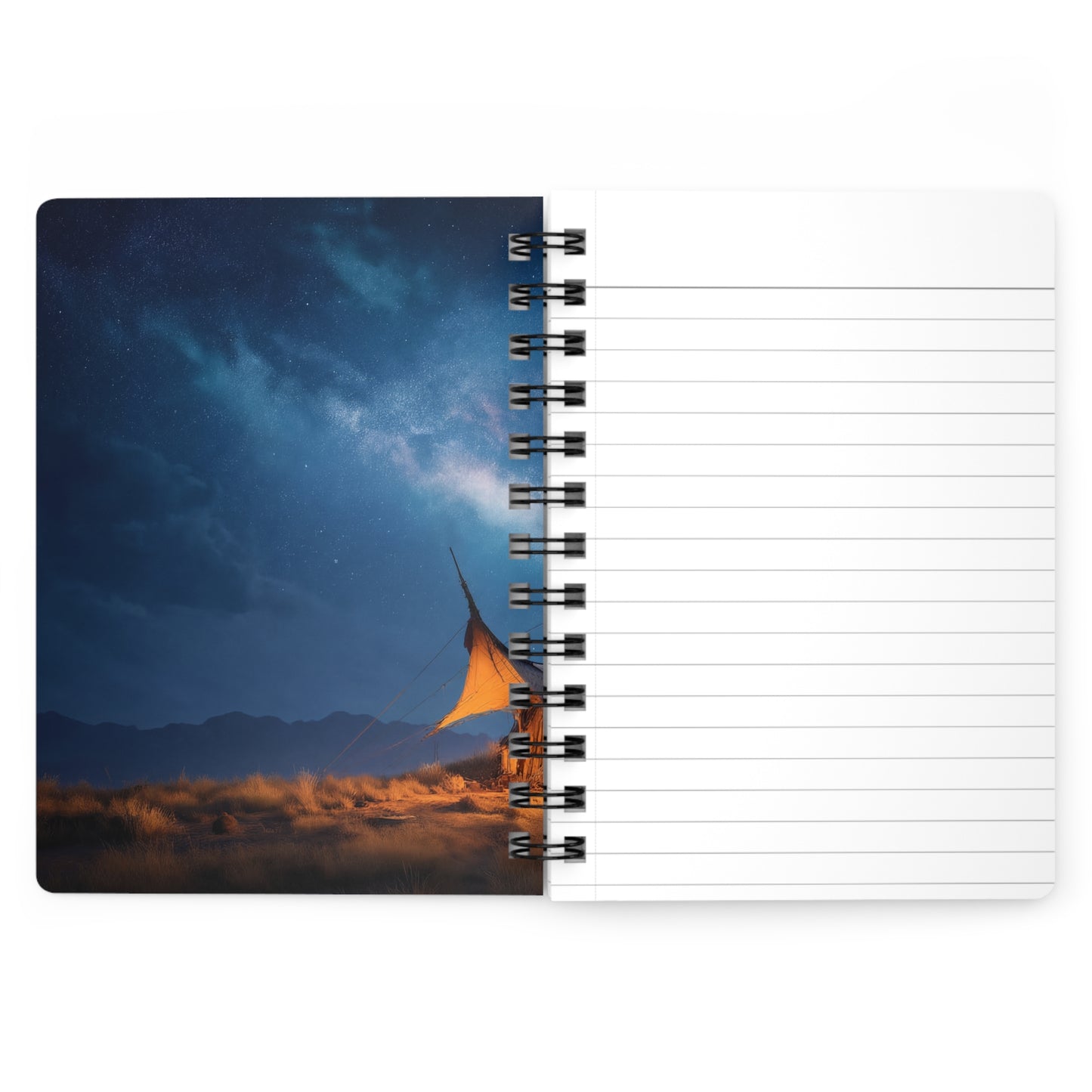 Starlit Nomad Tent Journal – Milky Way Sanctuary for Dreamers