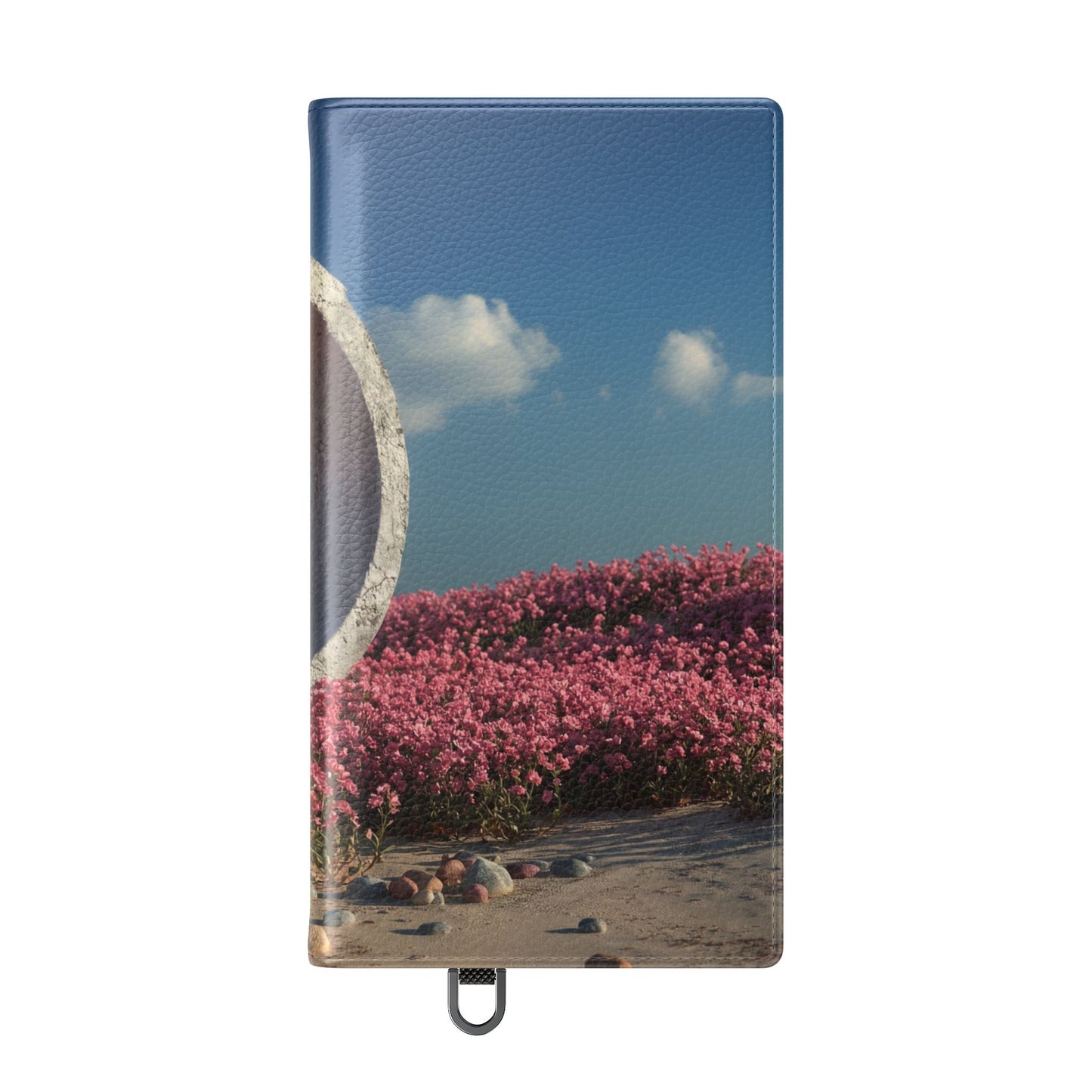 Stone Circle Flip Cases – Pink Flower Field Monument