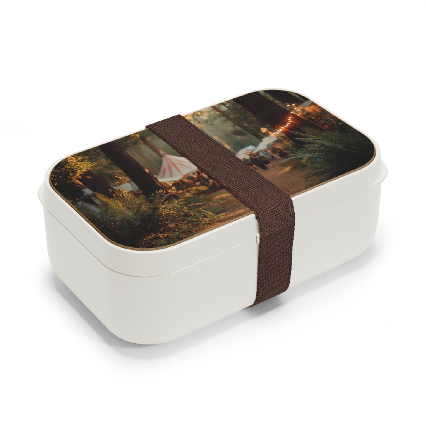 Flamingo Forest Festival Bento Lunch Box – Sunset Carnival Wanderer