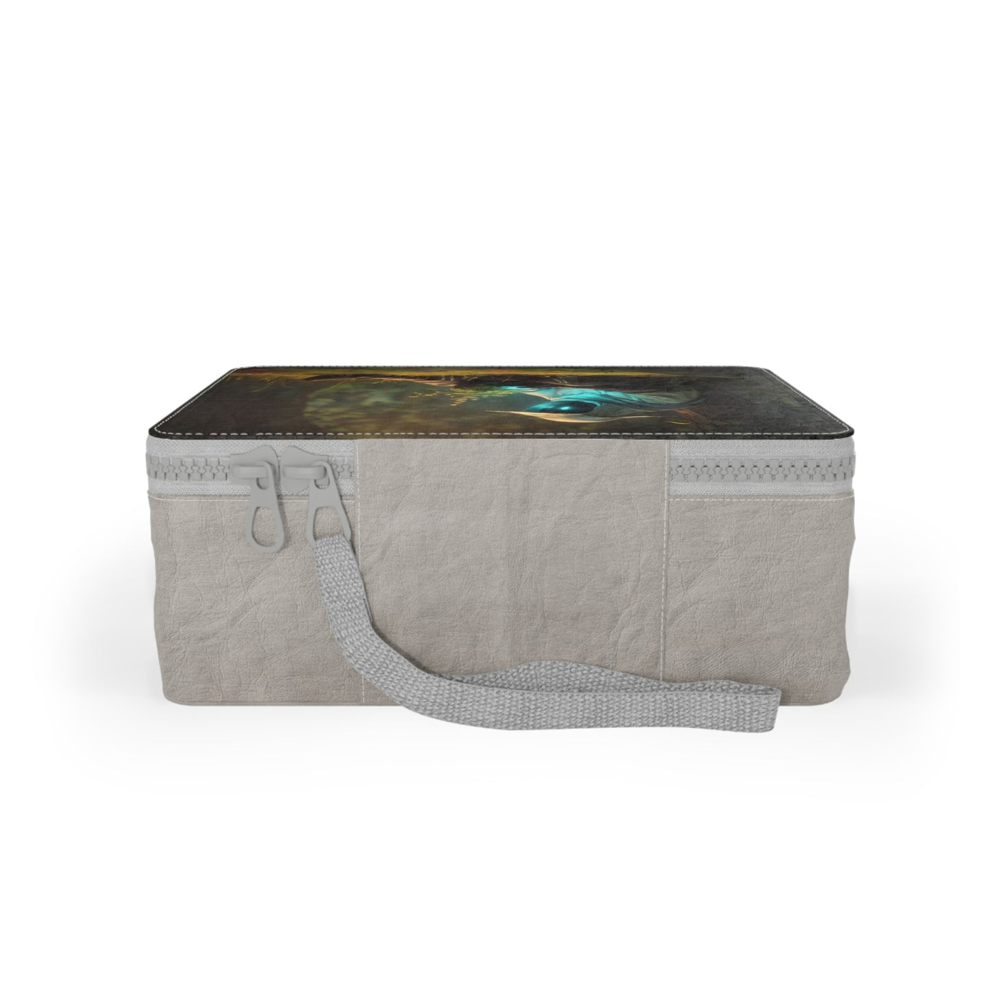 Forest Sentinel Paper Lunch Bag – Azure Glow in the Green