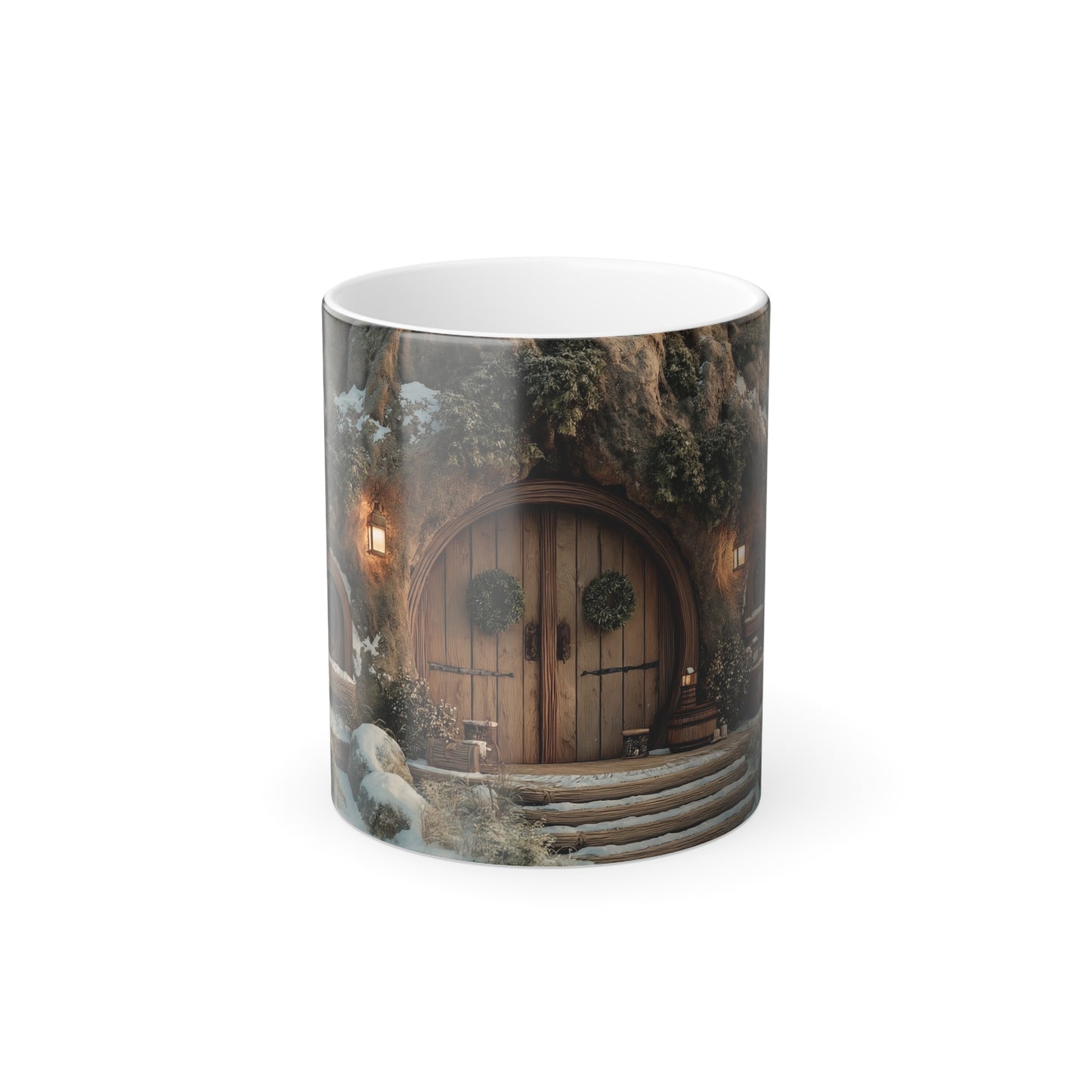 Frosty Hobbit Doorstone Mug, 11oz – Woodland Hearth Sanctuary