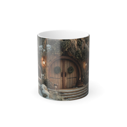 Frosty Hobbit Doorstone Mug, 11oz – Woodland Hearth Sanctuary