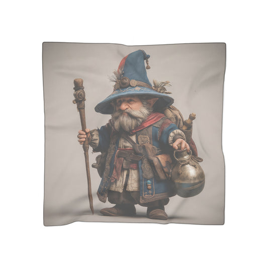 Traveling Wizard Poly Scarf – Worn by the World’s Most Curious Cartographer