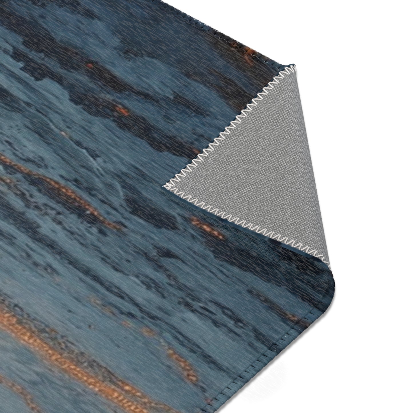 Midnight Sleigh Ride Area Rug – Frostbound City Beneath the Full Moon