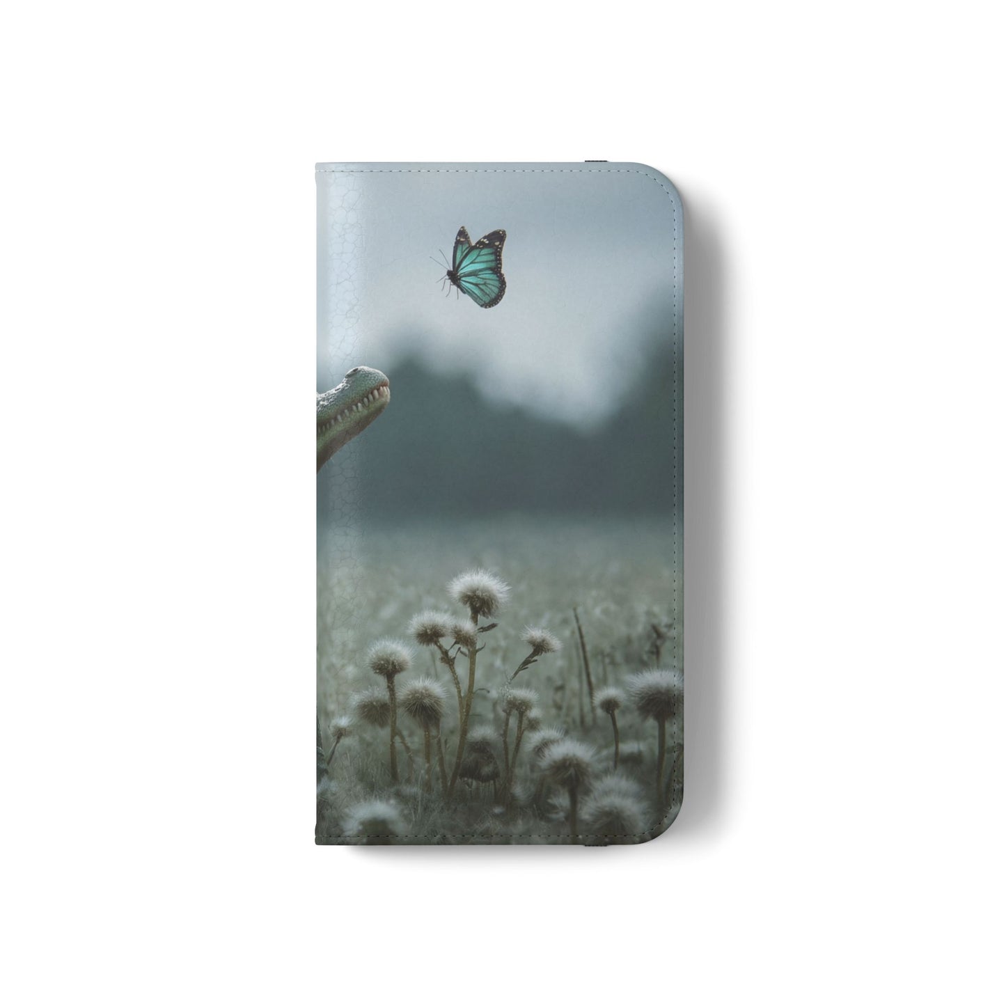 Gentle Croc & Butterfly Flip Cases – Tender Meadow Guardian Scene