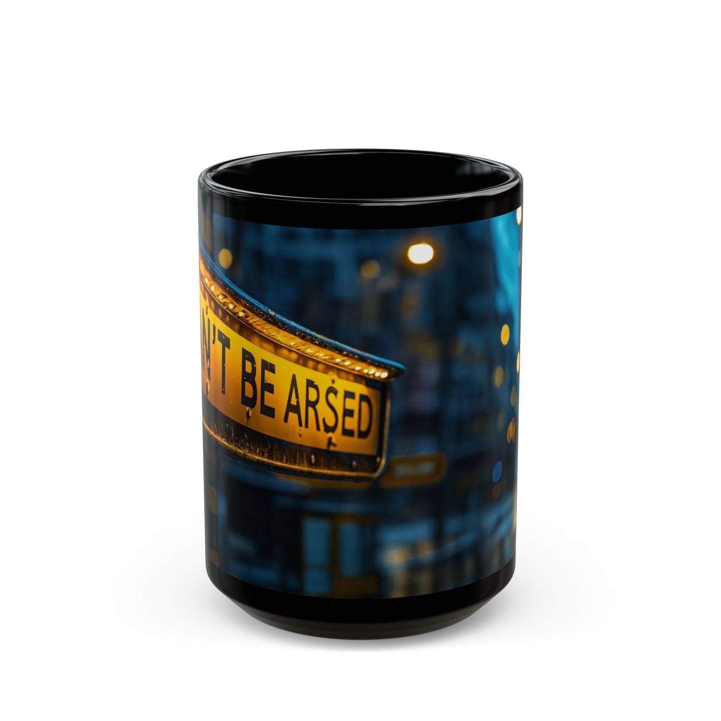 Night Glow Street Sign Mug