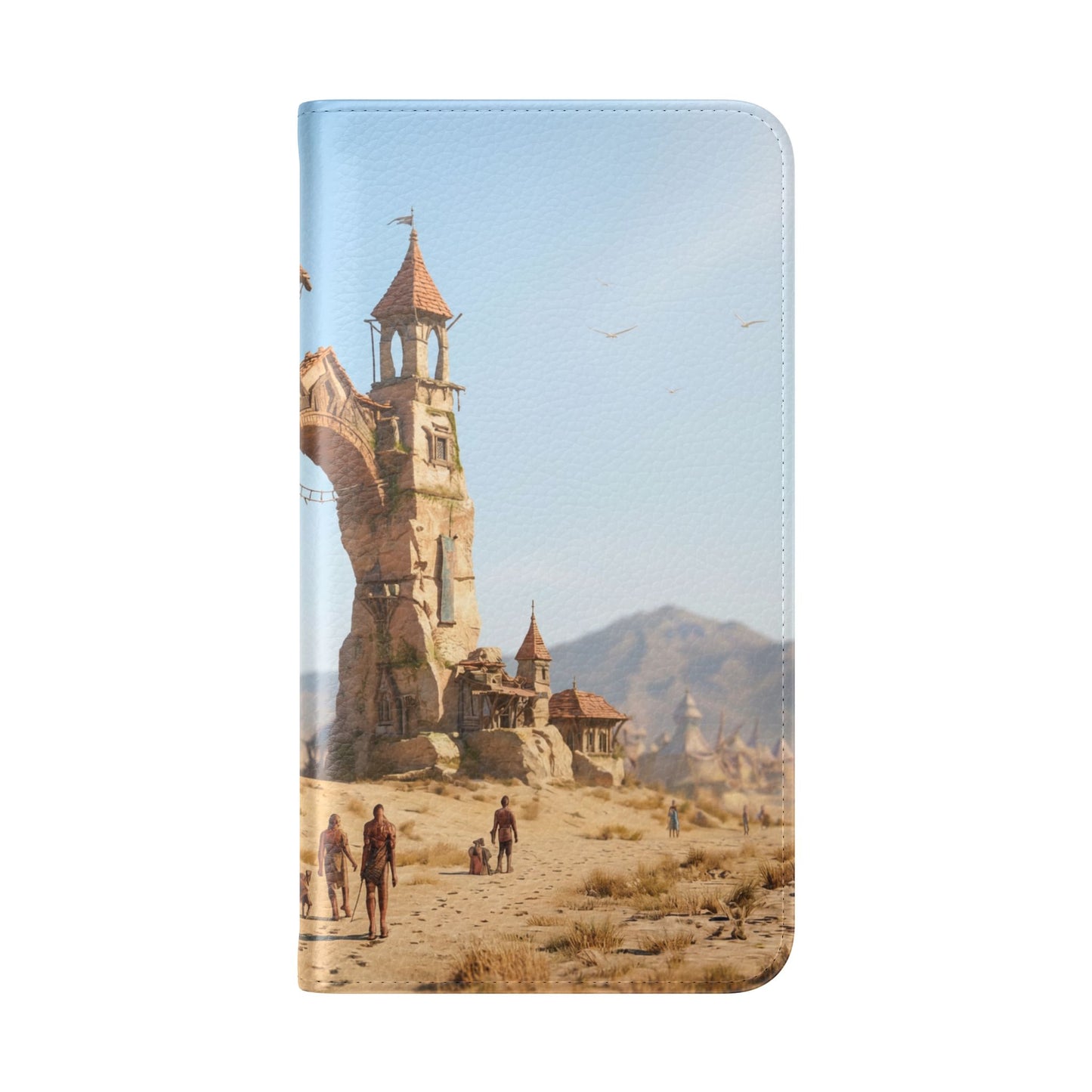 Desert Sentinel Gate Flip Cases – Weathered Archway Journey