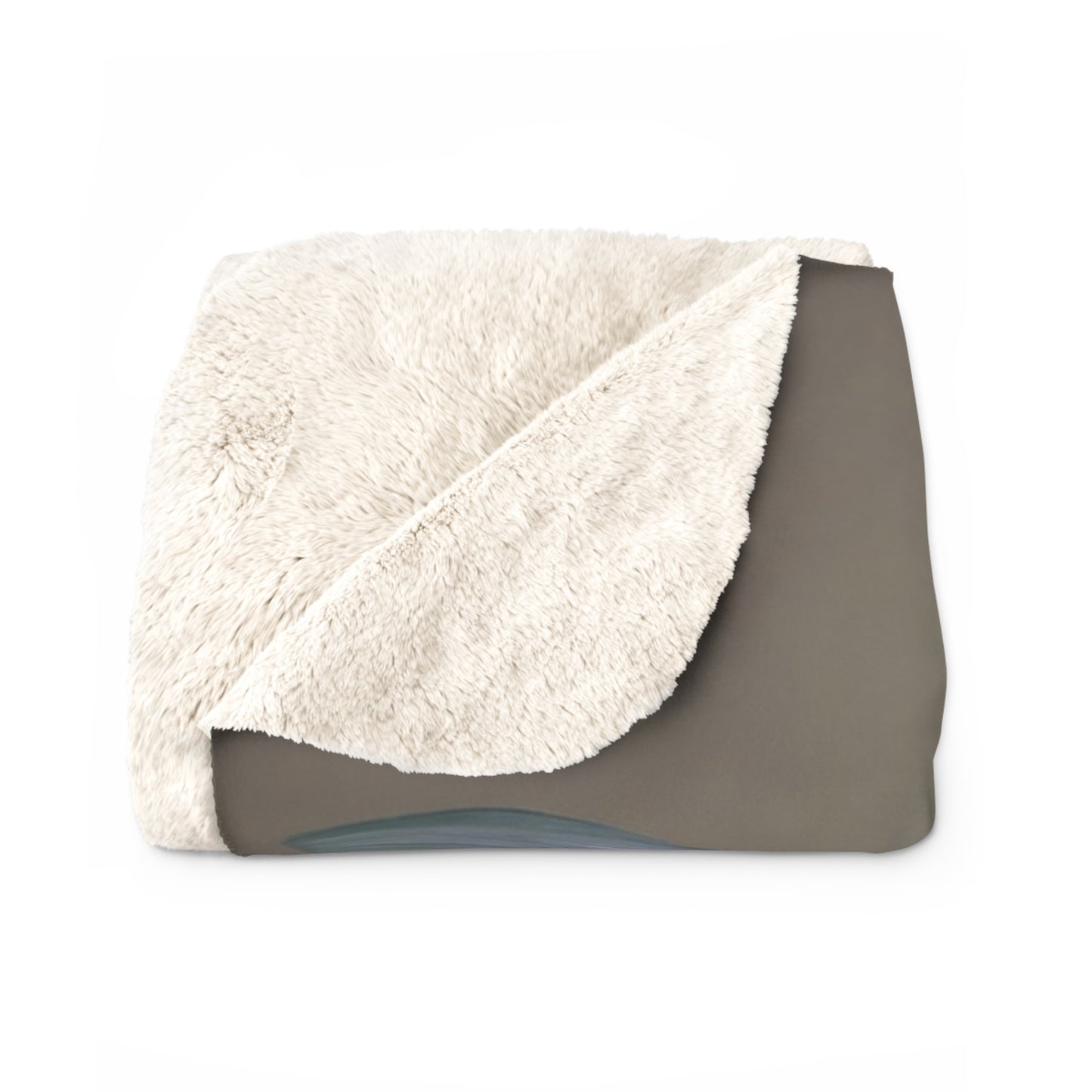 Steampunk Goldfish Sherpa Fleece Blanket – Luminescent Mechanical Bloom