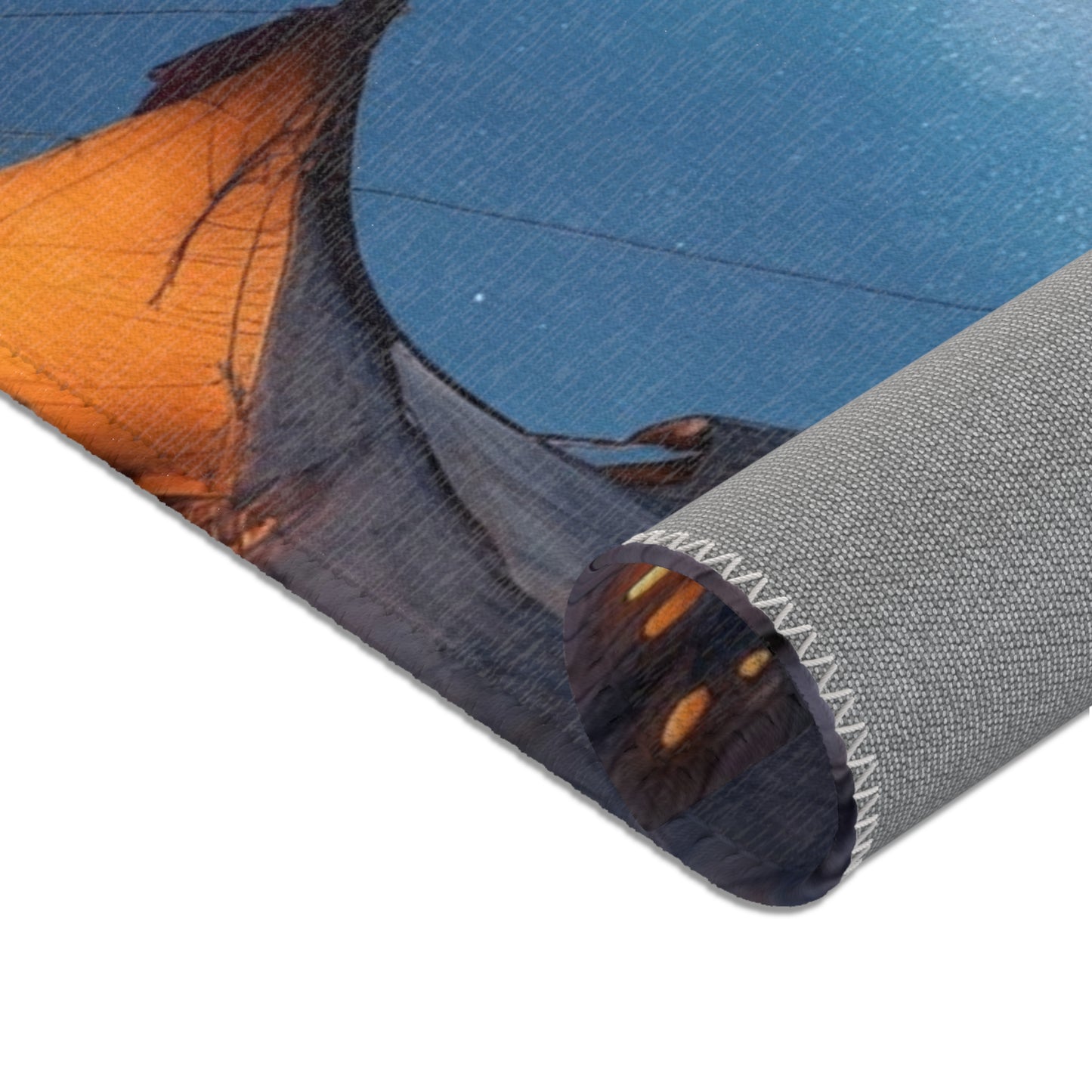 Starlit Nomad Tent Rug – Milky Way Under Canvas