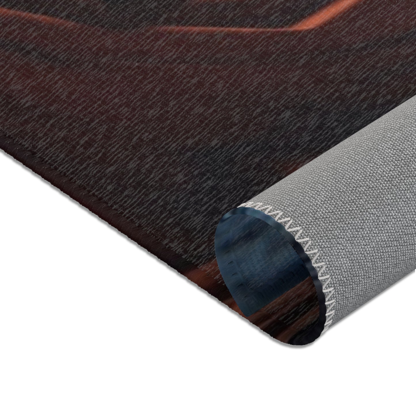 Moonlit Monk Meditation Rug – Serene Cave Sanctuary