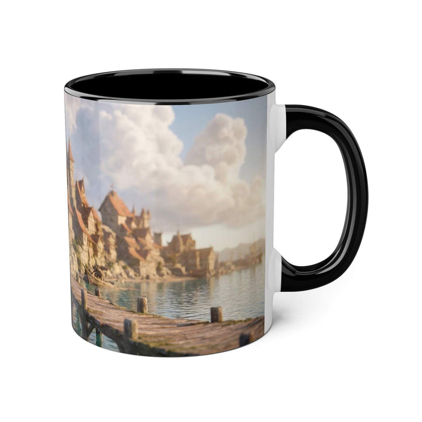 Stone Harbor Accent Mugs, 11oz – Twilight Dockside Village