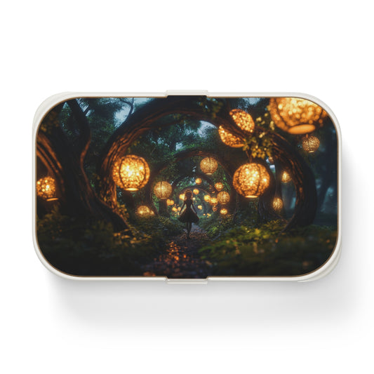 Lantern Grove Bento Lunch Box – A Pathway of Warm Light and Whimsy