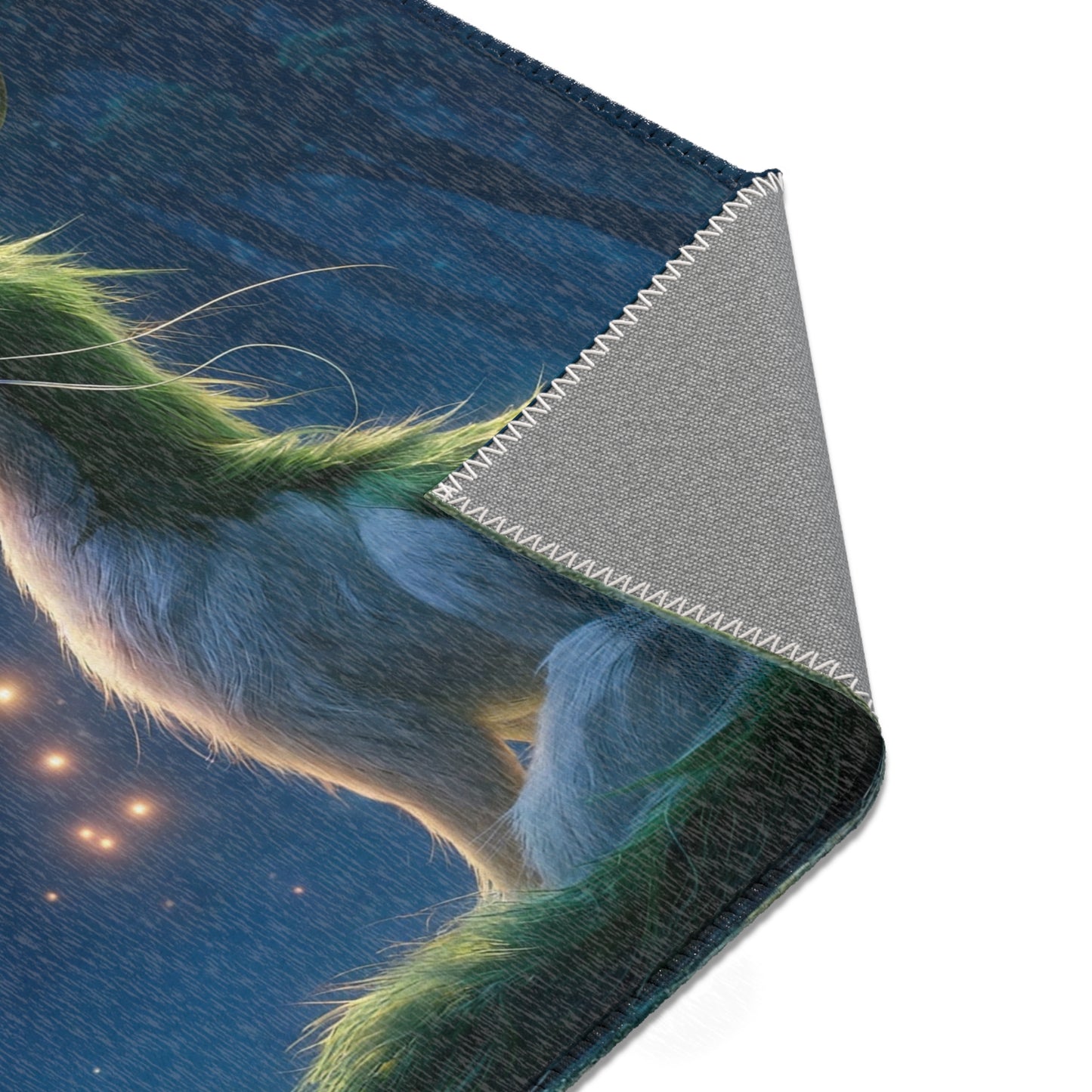 Forest Spirit Fox Area Rugs – Twilight Whispers in Mossy Glen