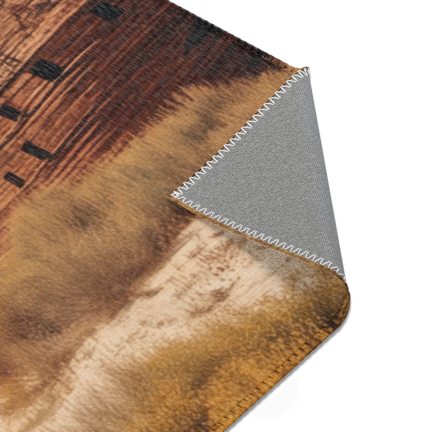 Desert Shipwreck Area Rug – Sun-Drenched Salvage Dreamscape