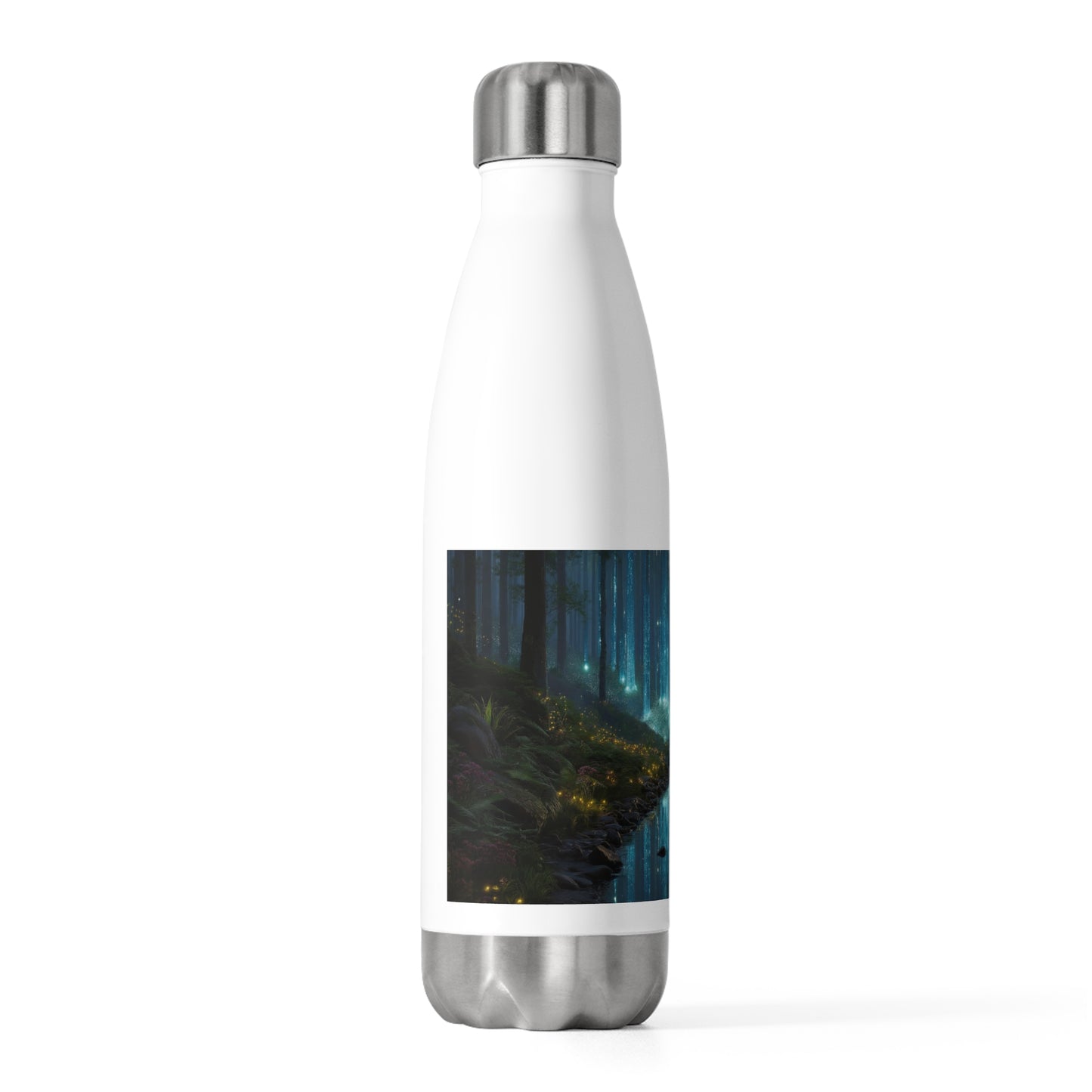 Celestial Waterfall Forest Bottle – Azure Light Reverie