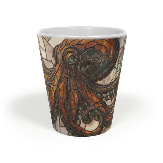 Copper Tentacles Latte Mug, 12oz – Stained Glass Guardian