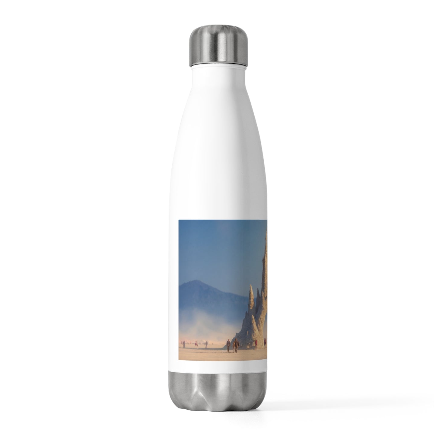 Salt Desert Cathedral 20oz Insulated Bottle – Whispering Peaks at Dawn