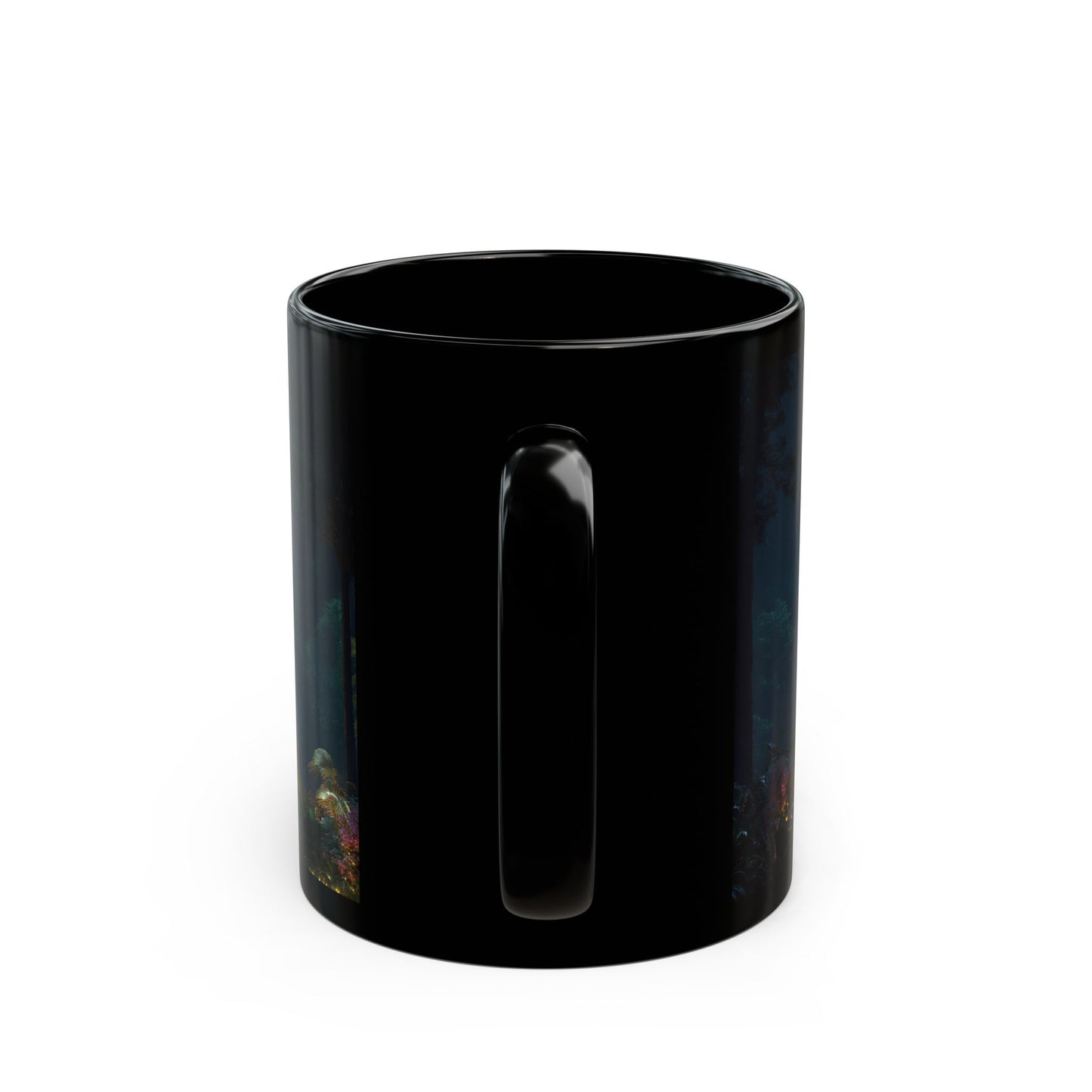 Floating Island Tree Mug – Luminous Twilight Portal