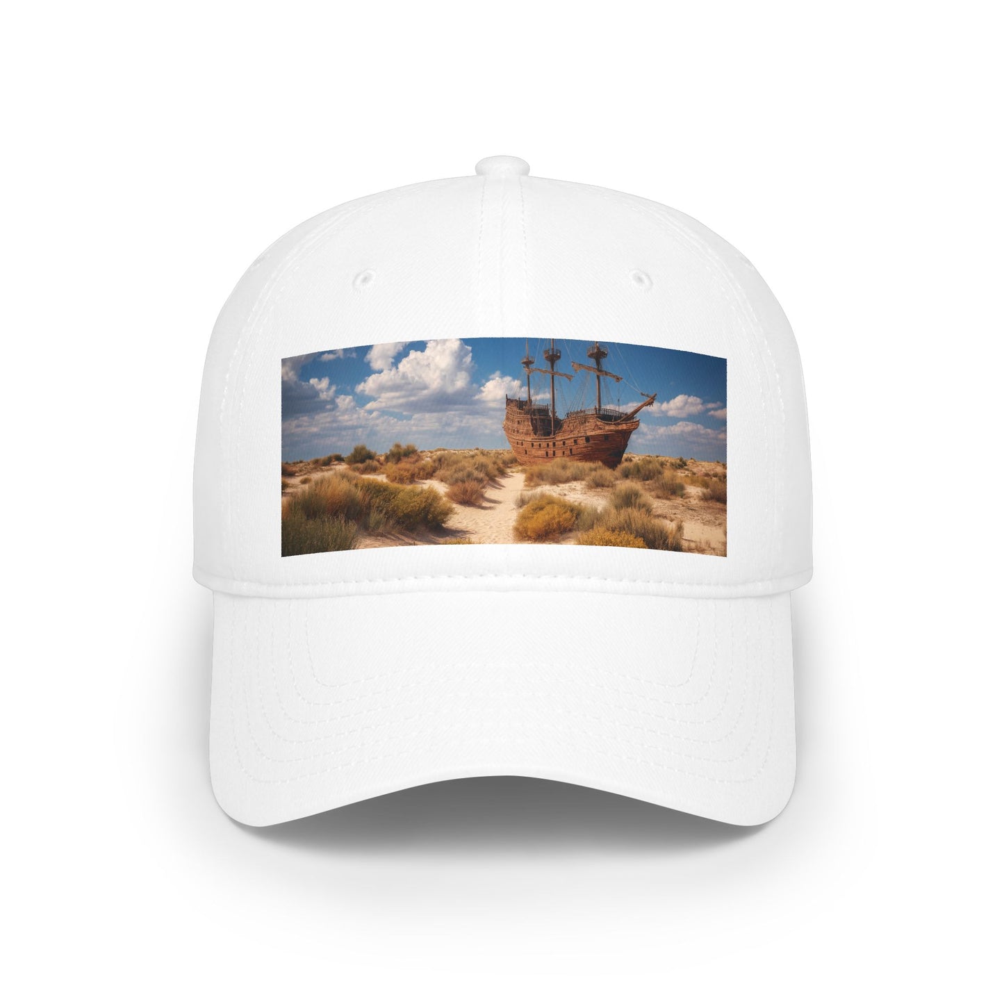 Deserted Galleon Low Profile Baseball Cap – Sands of the Lost Voyage