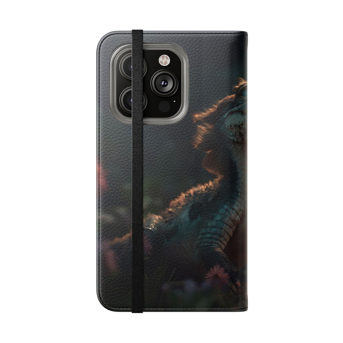 Crocodile Butterfly Flip Cases – Tender Guardian with Moth Companion