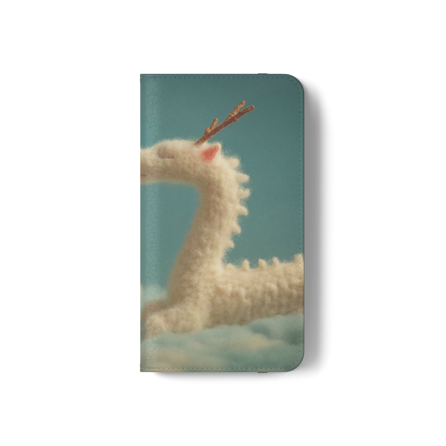 Woolly Dragon & Child Flip Cases – Cloudside Guardians