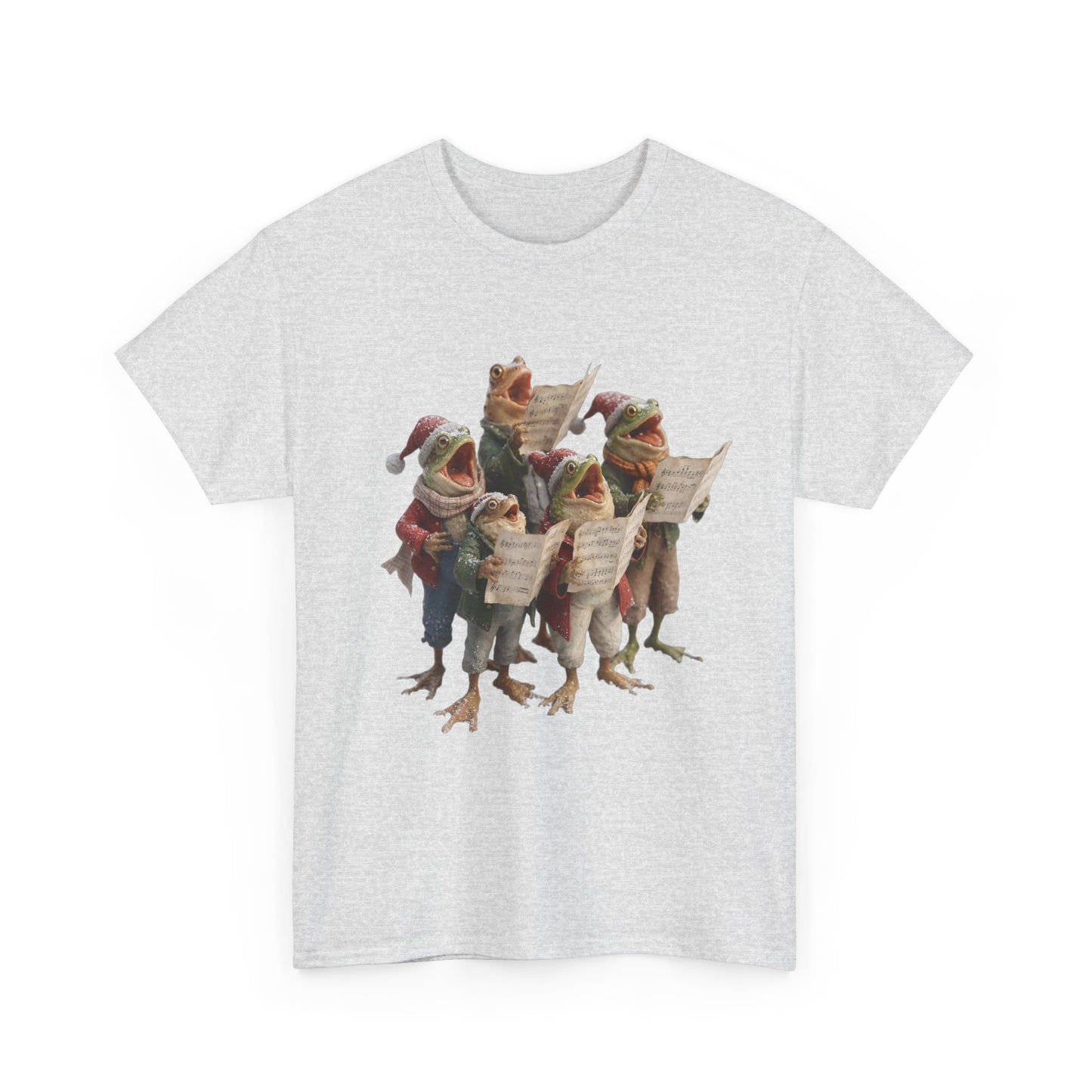 Frogsong Carols Unisex Heavy Cotton Tee – Winter Chorus Sheet Music