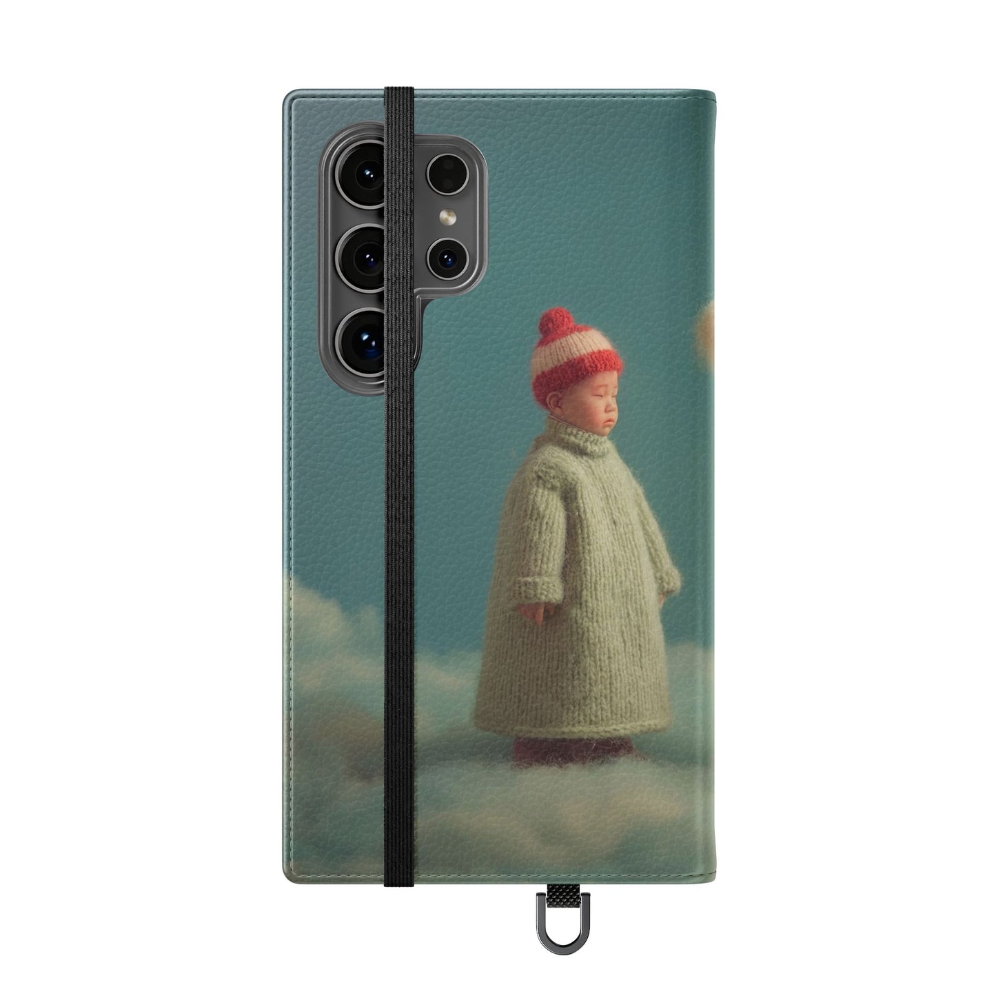 Woolly Dragon & Child Flip Cases – Cloudside Guardians