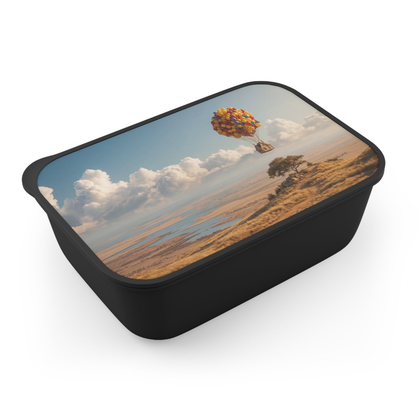 House of Balloons PLA Bento Box with Band and Utensils – Skyward Escape Dreamscape