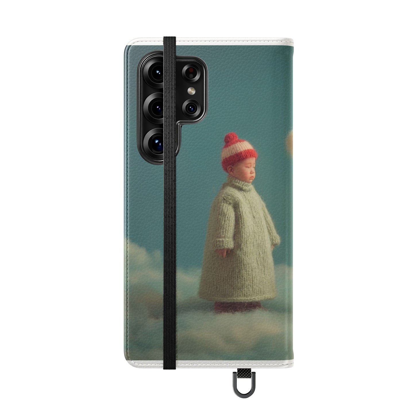 Woolly Dragon & Child Flip Cases – Cloudside Guardians