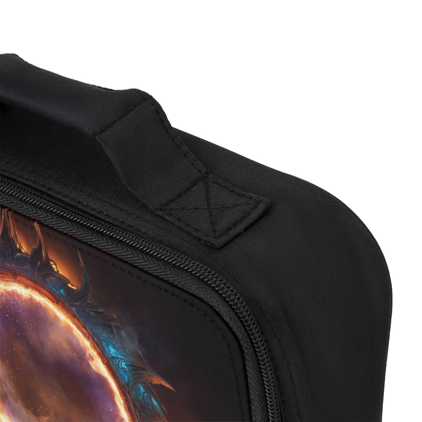 Celestial Gateway Lunch Bag – Where Fire Meets the Infinite