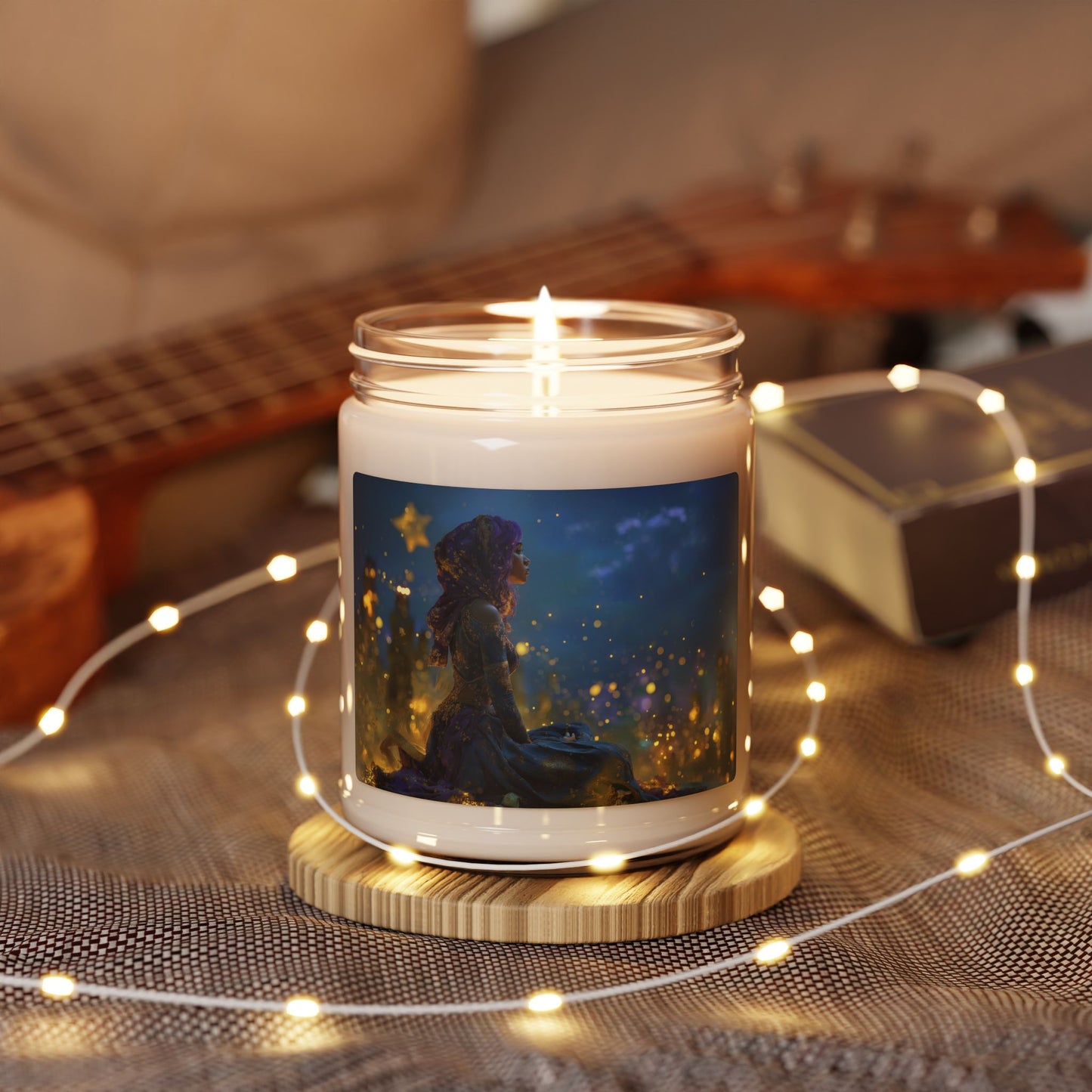 Starlit Siren Scented Soy Candle, 9oz – Whisper of the Midnight Sky