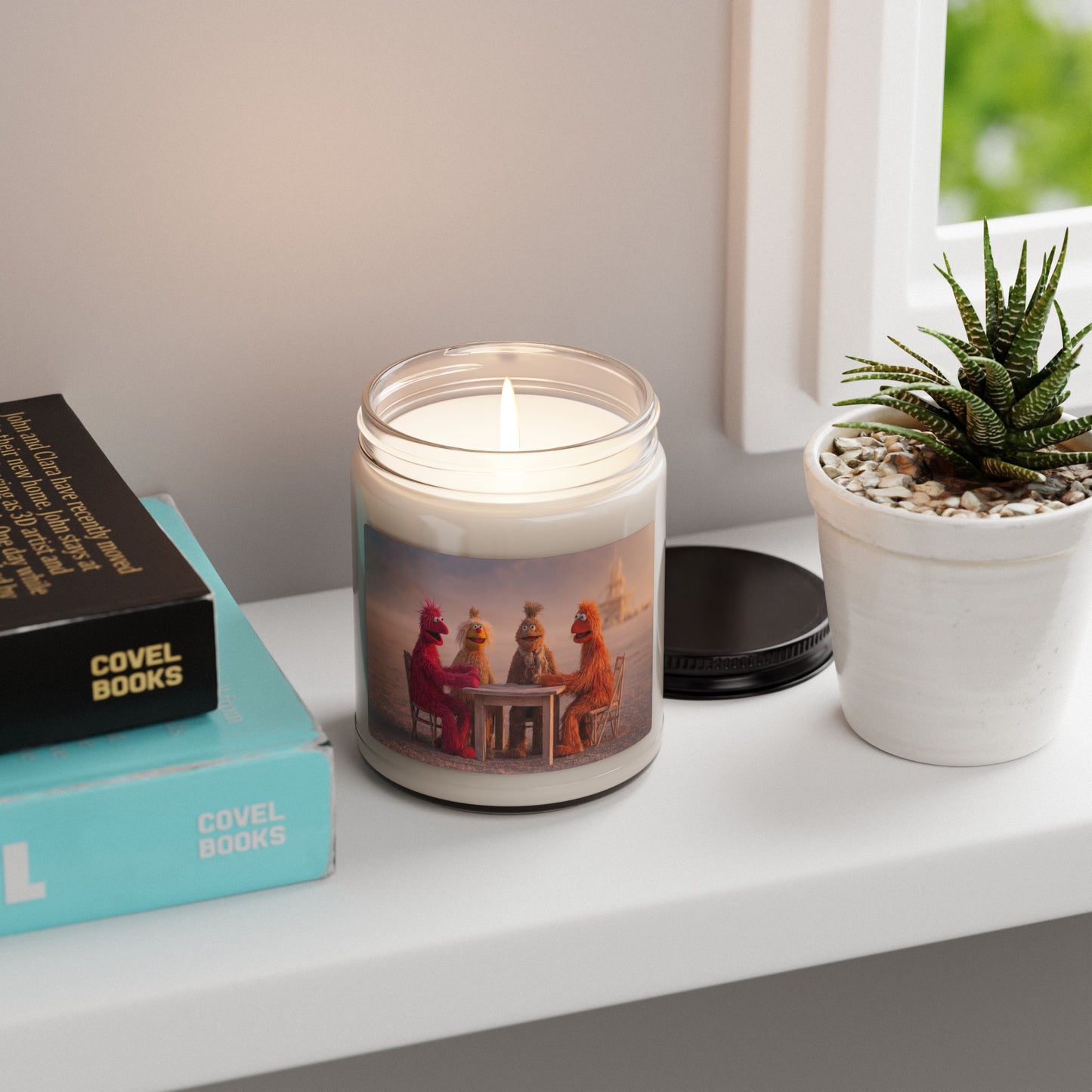 Desert Dinner Party Scented Soy Candle, 9oz – Warm Sand and Shared Laughter