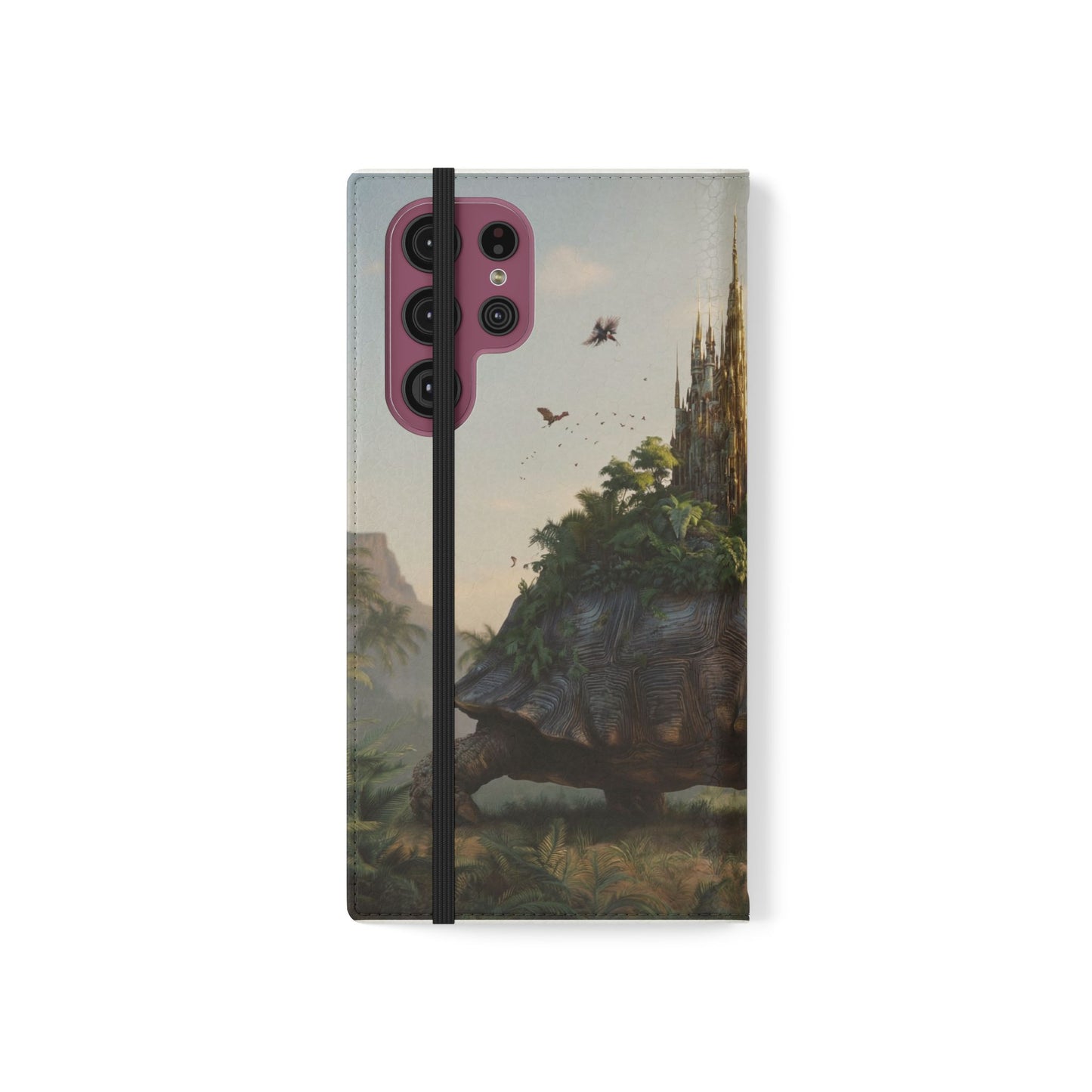 Castle Turtle Flip Cases – Golden Spire Jungle Guardian