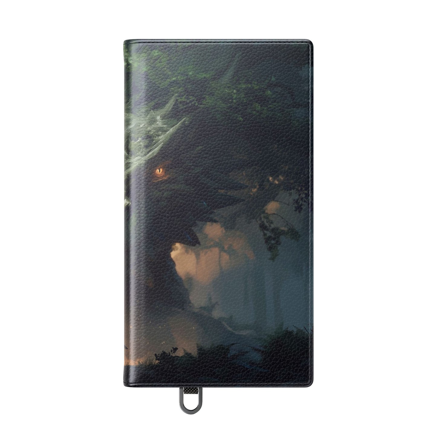 Guardian Beast Flip Cases – Moss-Clad Titan Facing the Wanderer