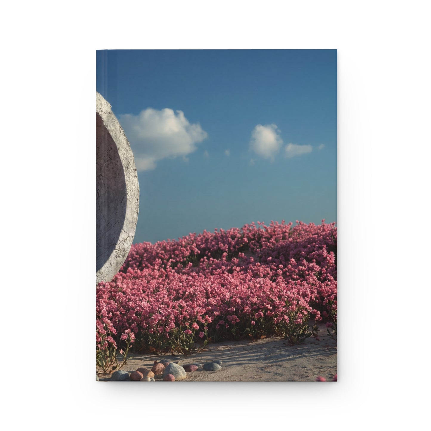Stone Circle in Pink Bloom Hardcover Journal Matte – Gateway to Quiet Wonder