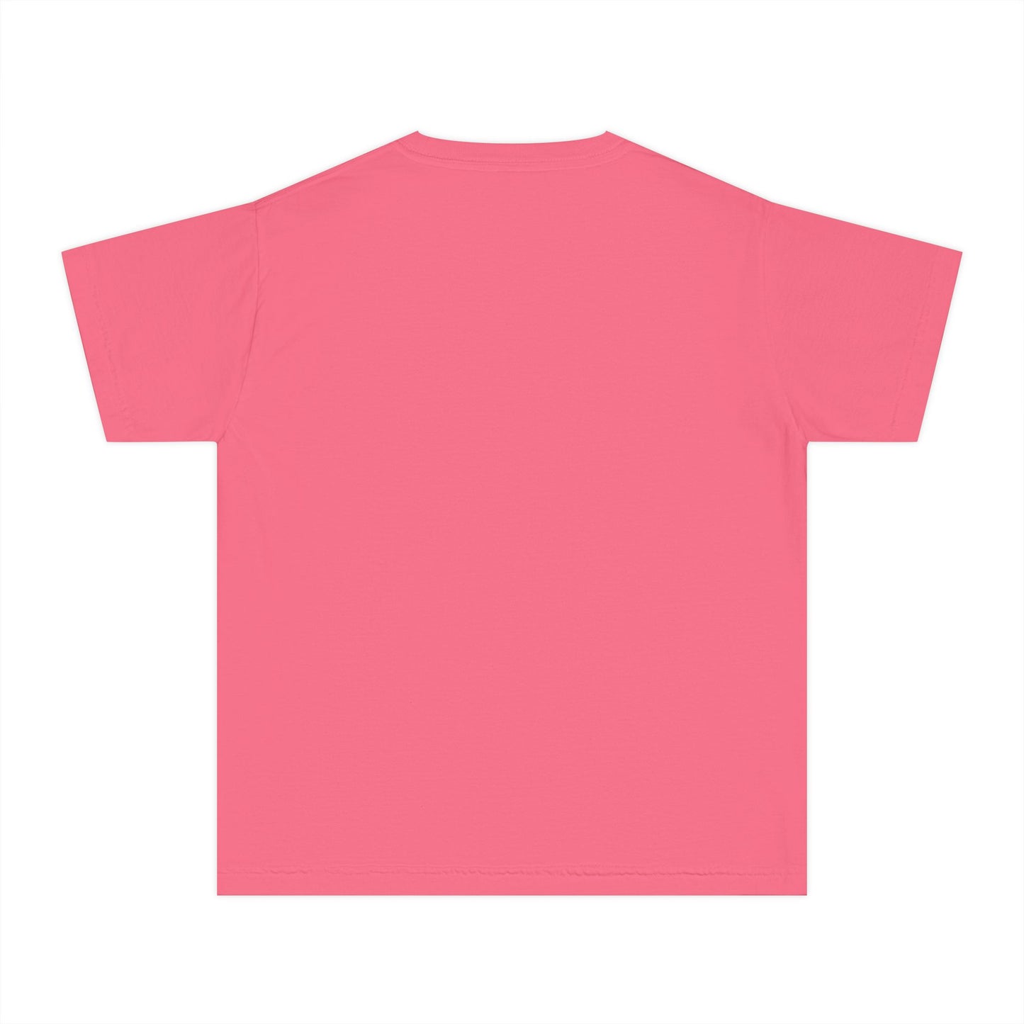 Golden Hour Wolf Youth Midweight Tee – Sunlit Sentinel Graphic