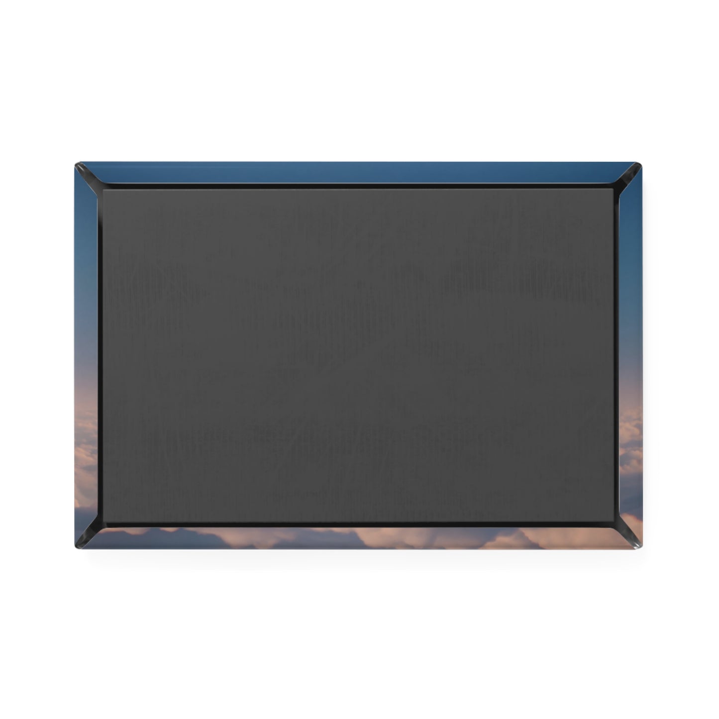 Cloud City Mosque Magnet – Sunset Serenity Above the Sea of Clouds