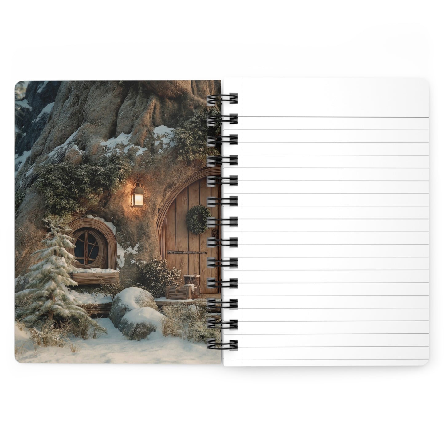 Winter Hollow Treehouse Journal – Snow-Covered Secret Doorway
