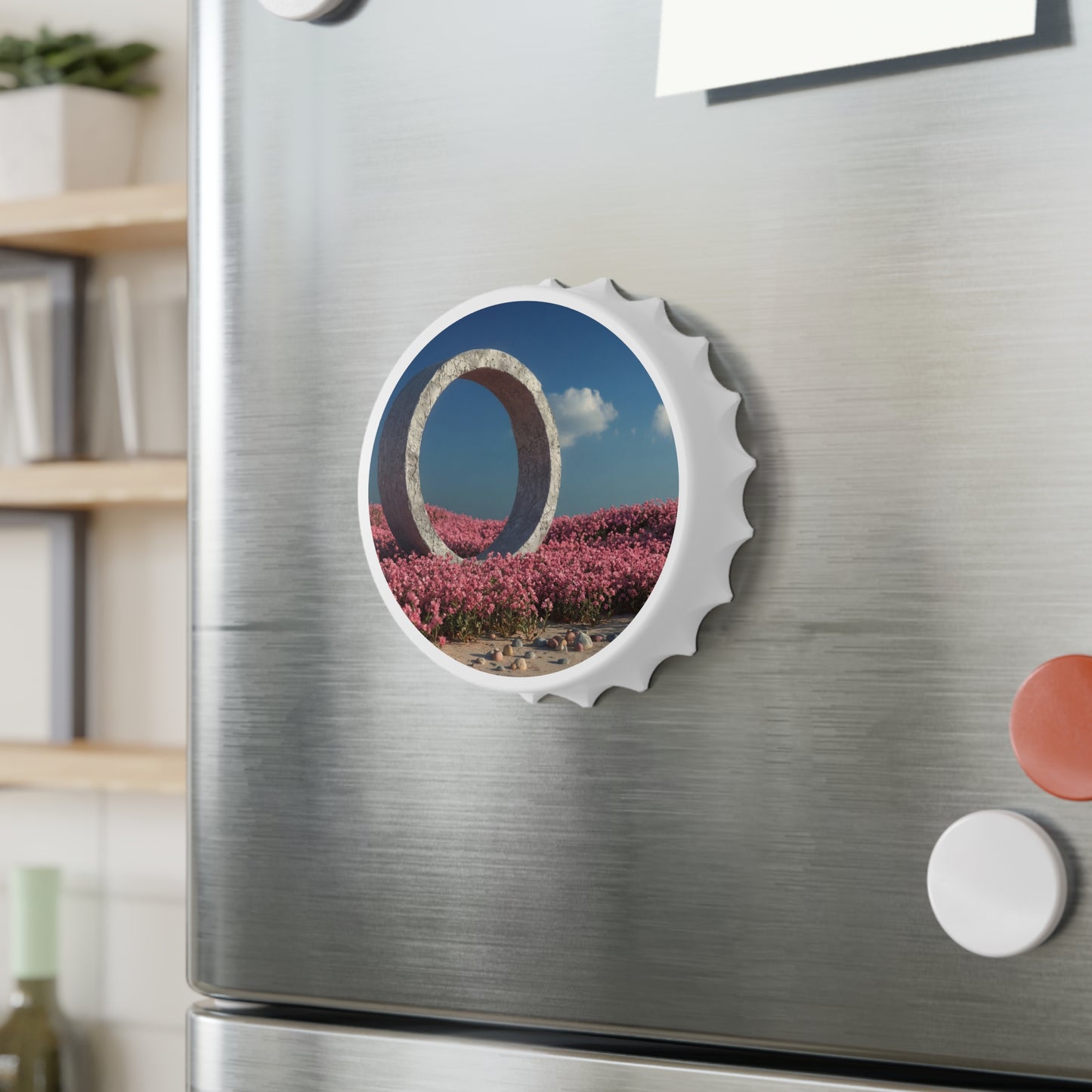 Celestial Ring Bottle Opener – Pink Bloom Sanctuary