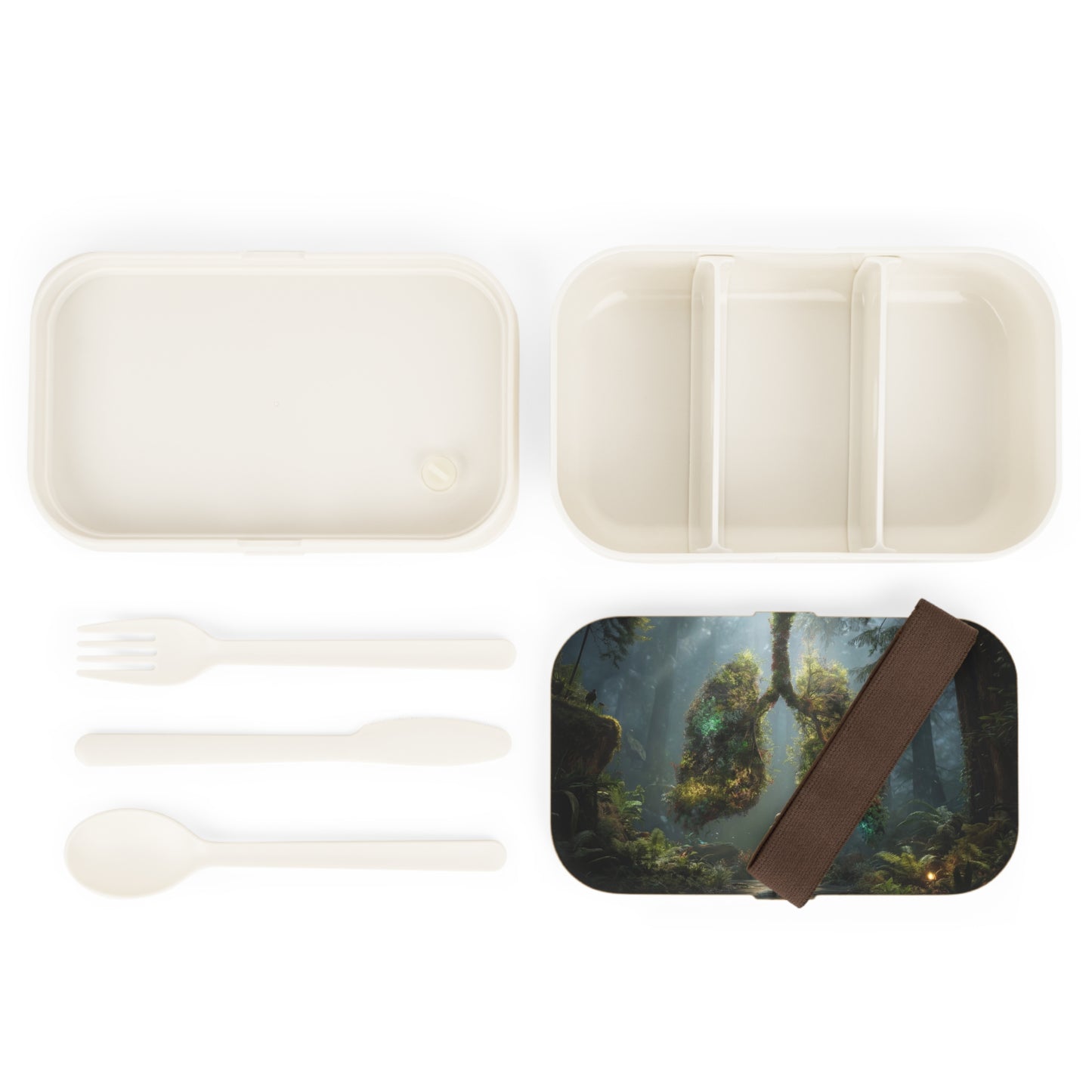 Lungs of the Forest Bento Lunch Box – Where Breath Meets Bloom
