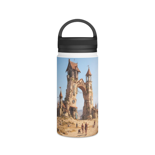 Desert Citadel Water Bottle – Sun-Kissed Oasis Gateway