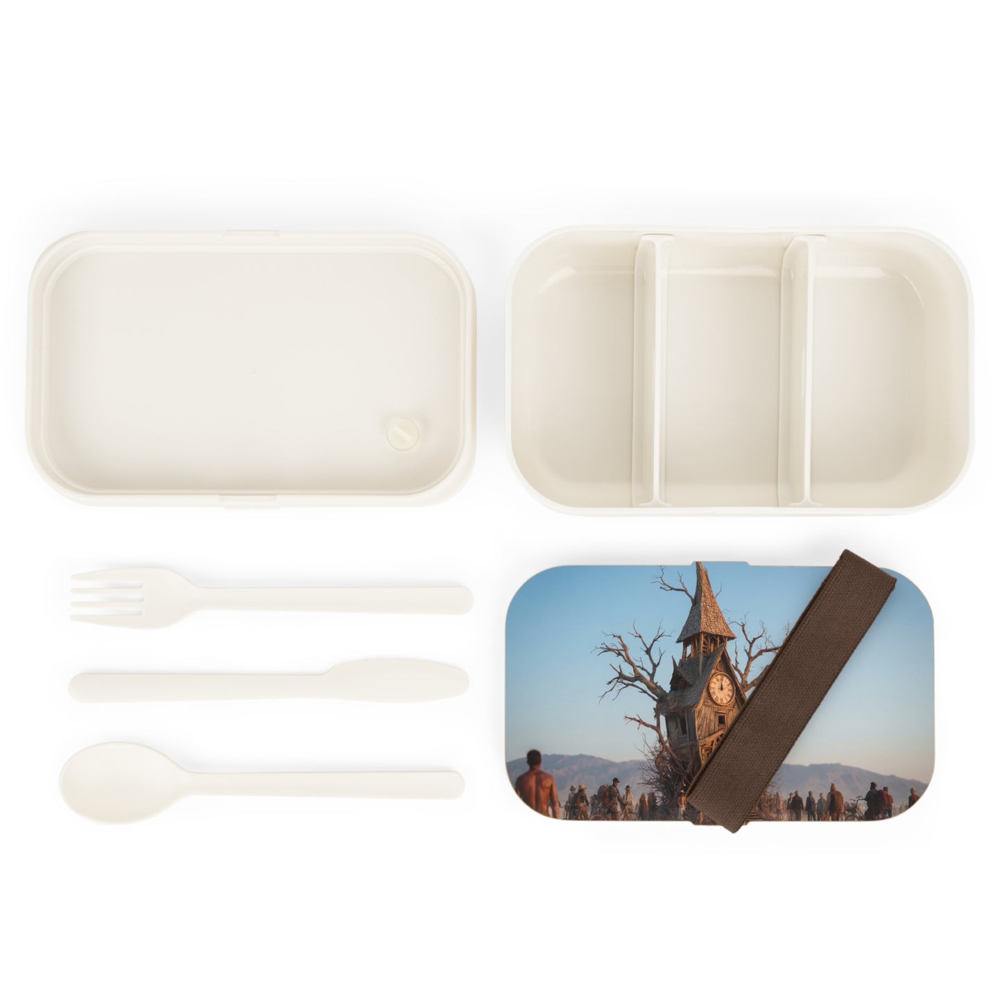 Clock Tower Wasteland Bento – Time-Stopped Journey Lunchbox