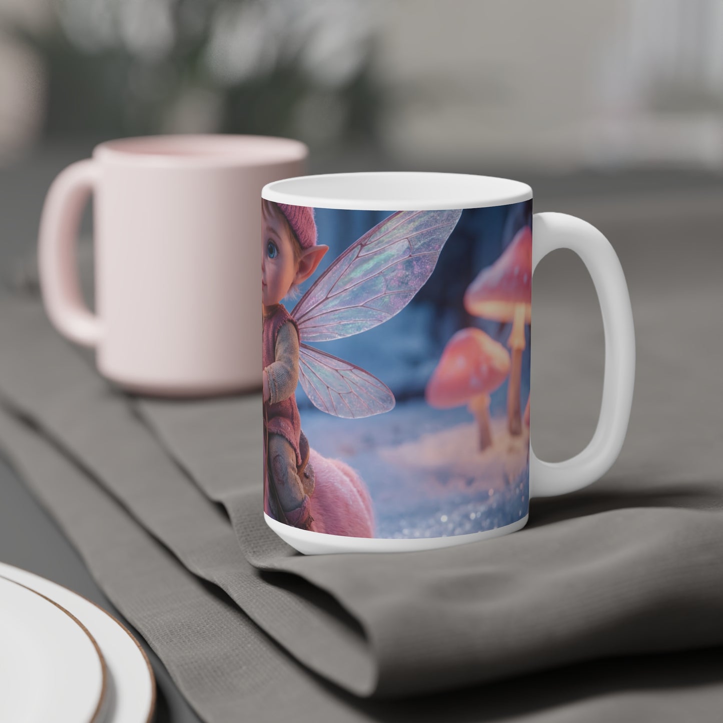 Snow Unicorn Rider Ceramic Mugs (11oz\15oz\20oz) – Winter Faerie’s Quiet Ride