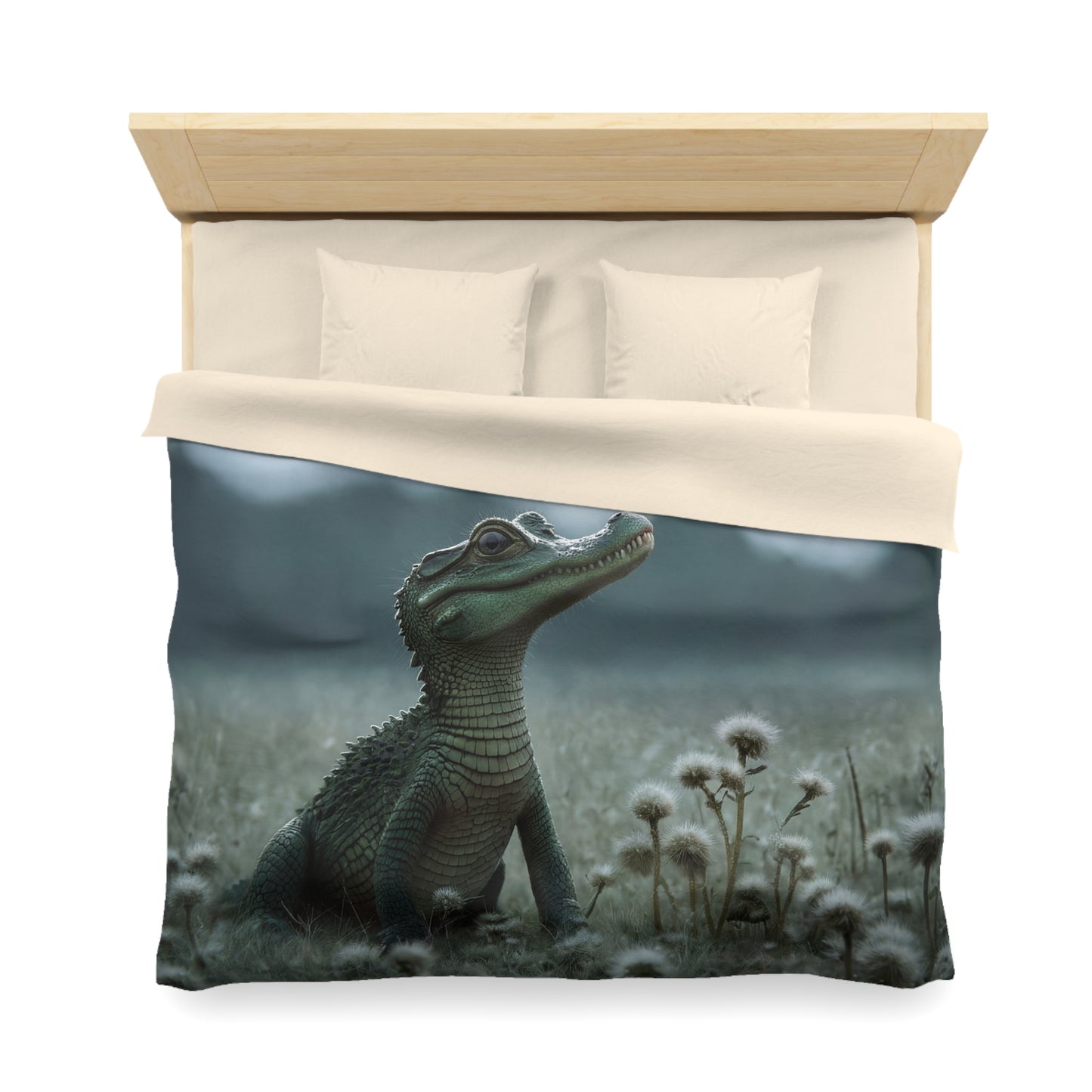 Gentle Croc Guardian Duvet Cover – Misty Meadow Butterfly Watch